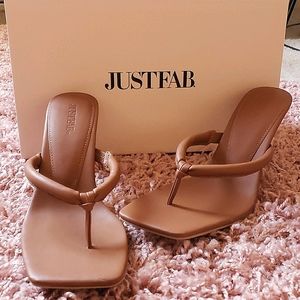 Justfab Kerry Slip-on heeled sandal